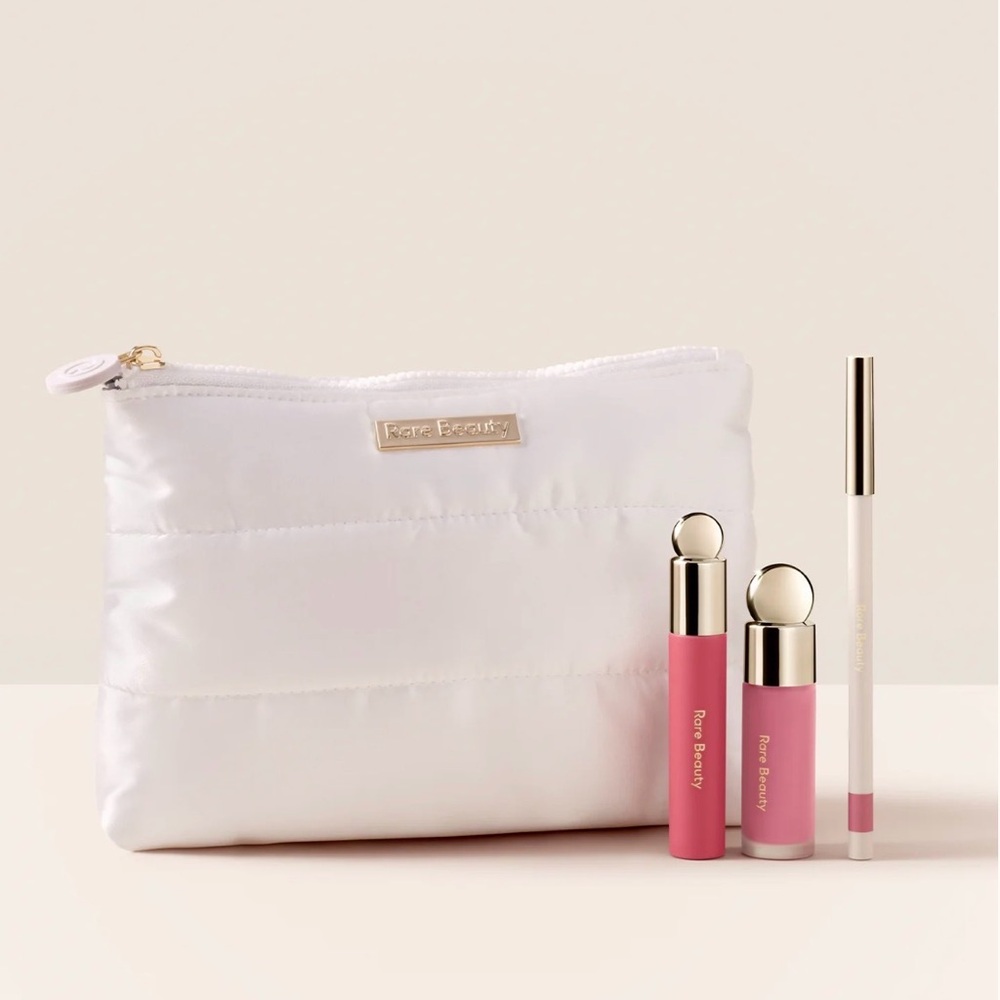 Limited- Edition Rare Beauty Something Rosy Lip Kit - Picture 2 of 7
